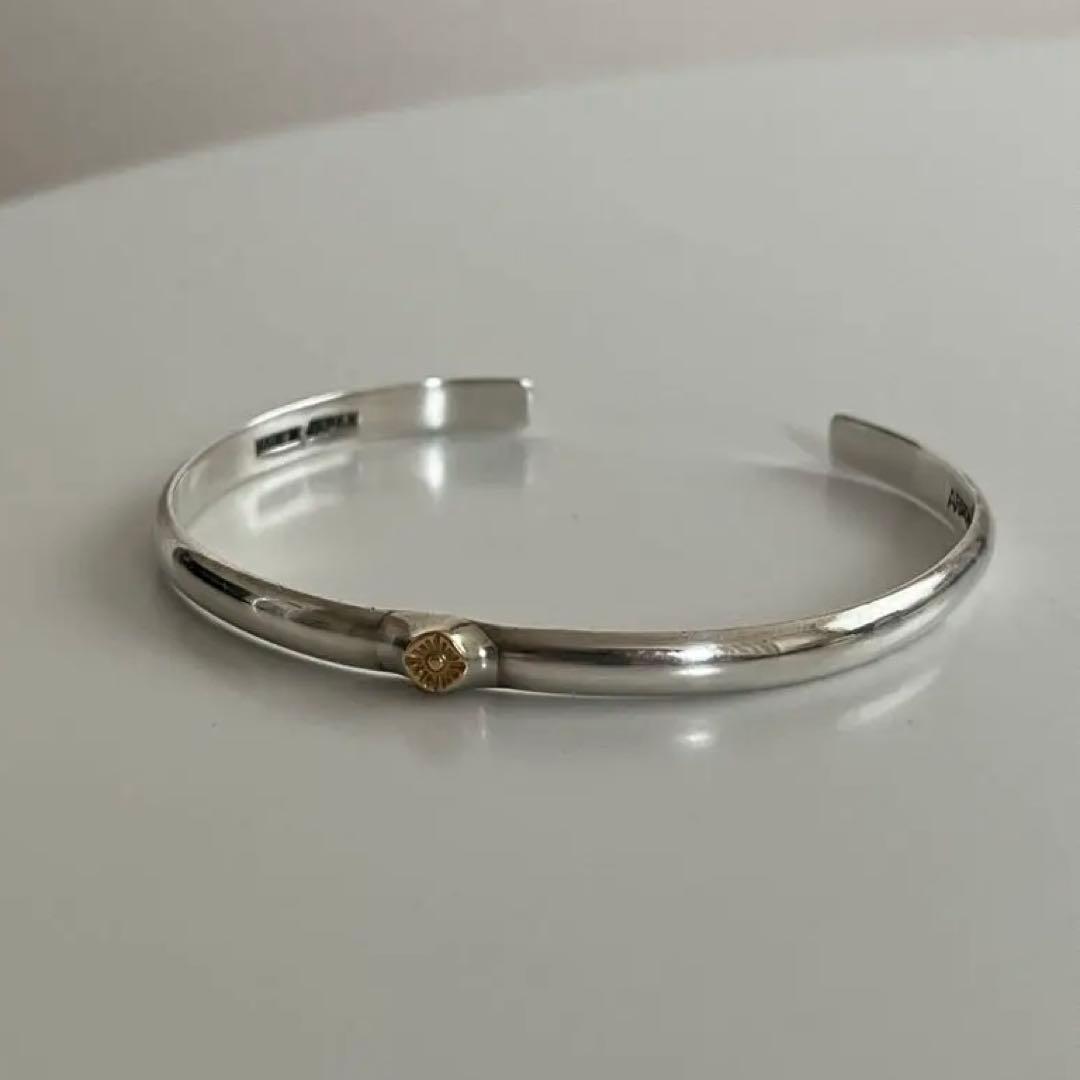 アリゾナフリーダム　シルバー バングル Arizona Silver K18