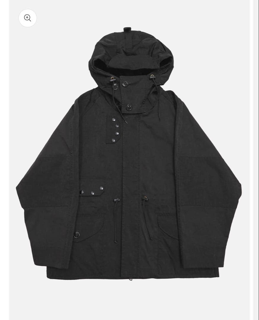 【即完品】DAN  Navy Parka - BLACK