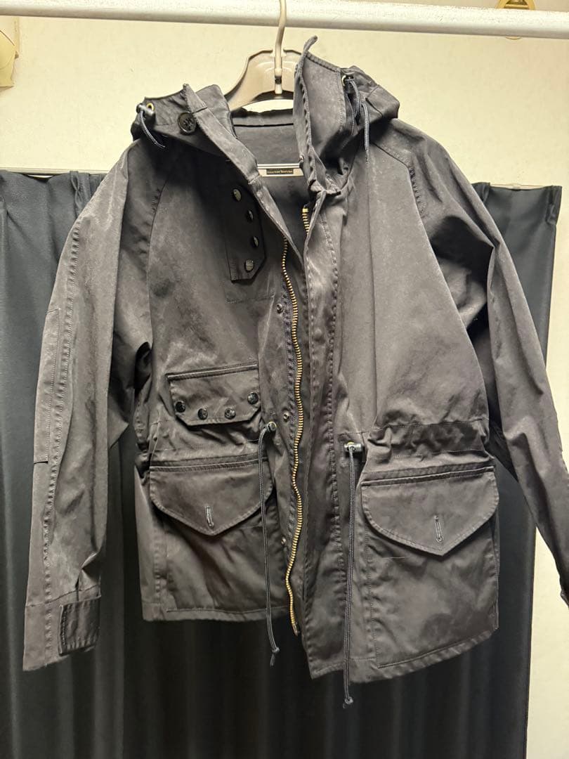 【即完品】DAN  Navy Parka - BLACK