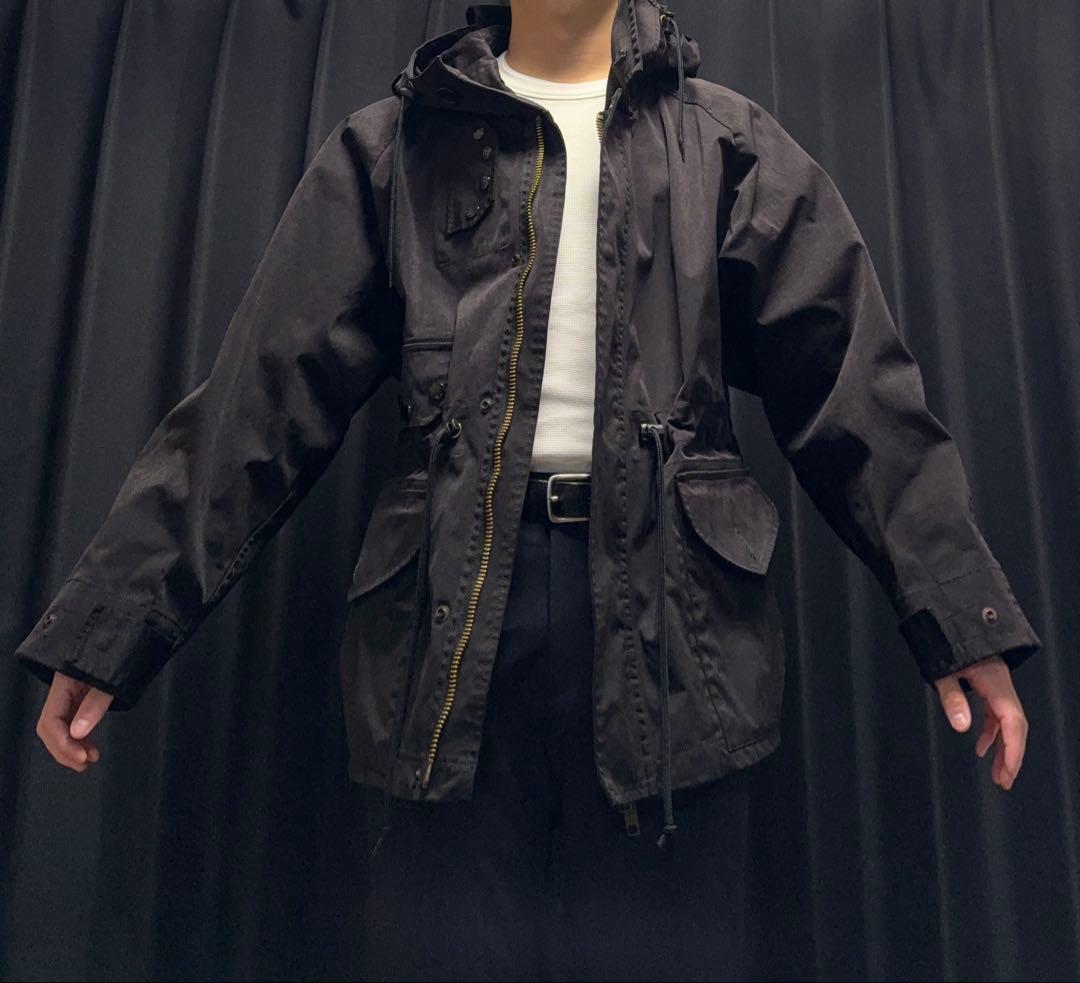 【即完品】DAN  Navy Parka - BLACK