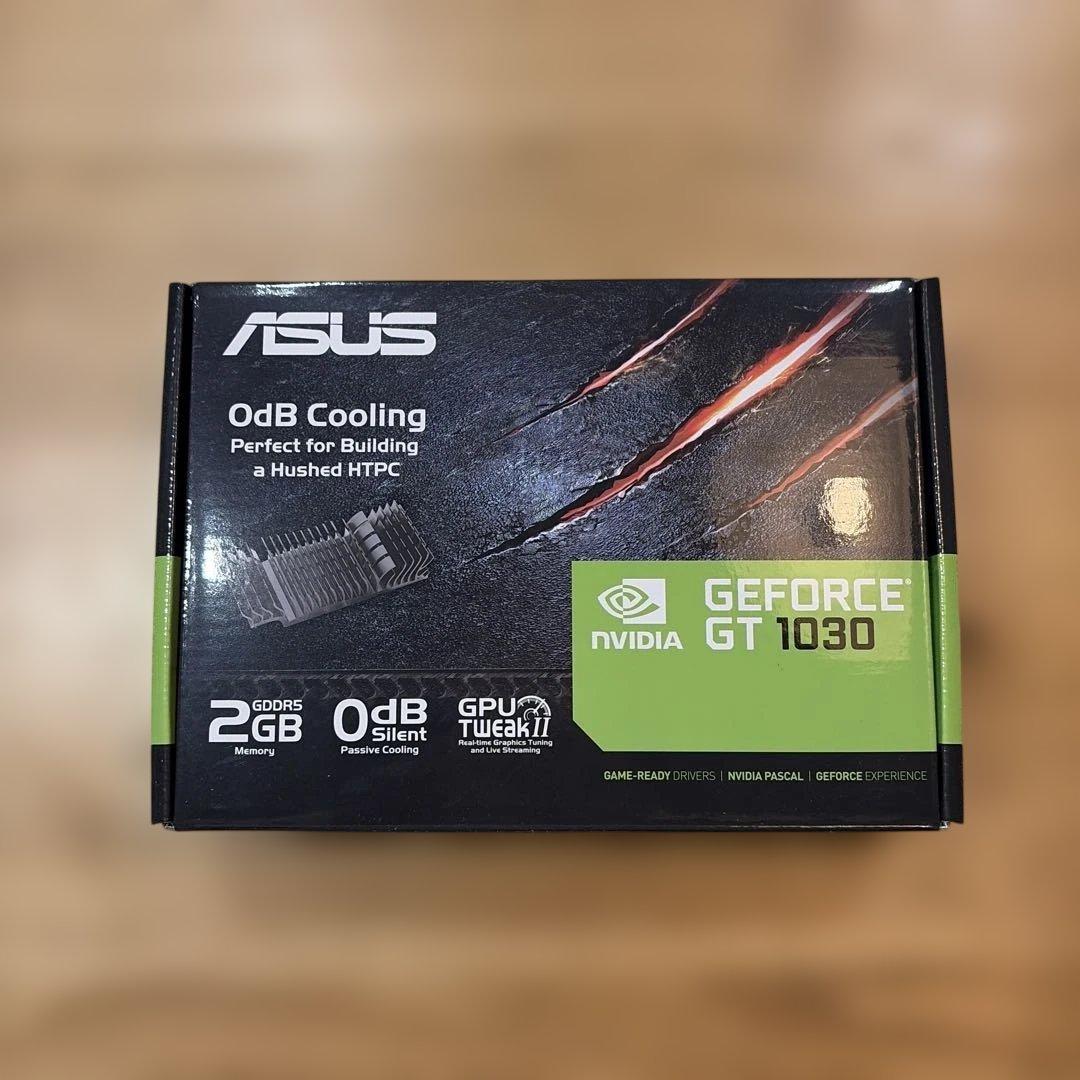 ASUS GeForce GT1030 GDDR5 ロープロ対応 ほぼ未使用