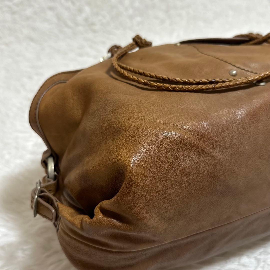 美品✨アンテプリマ チェルシー ボストン 大容量 A4 レザー