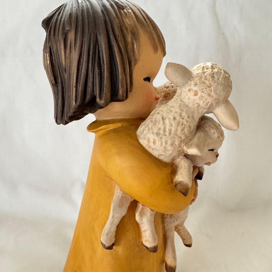 ANRI アンリ 木彫り人形 /26cm