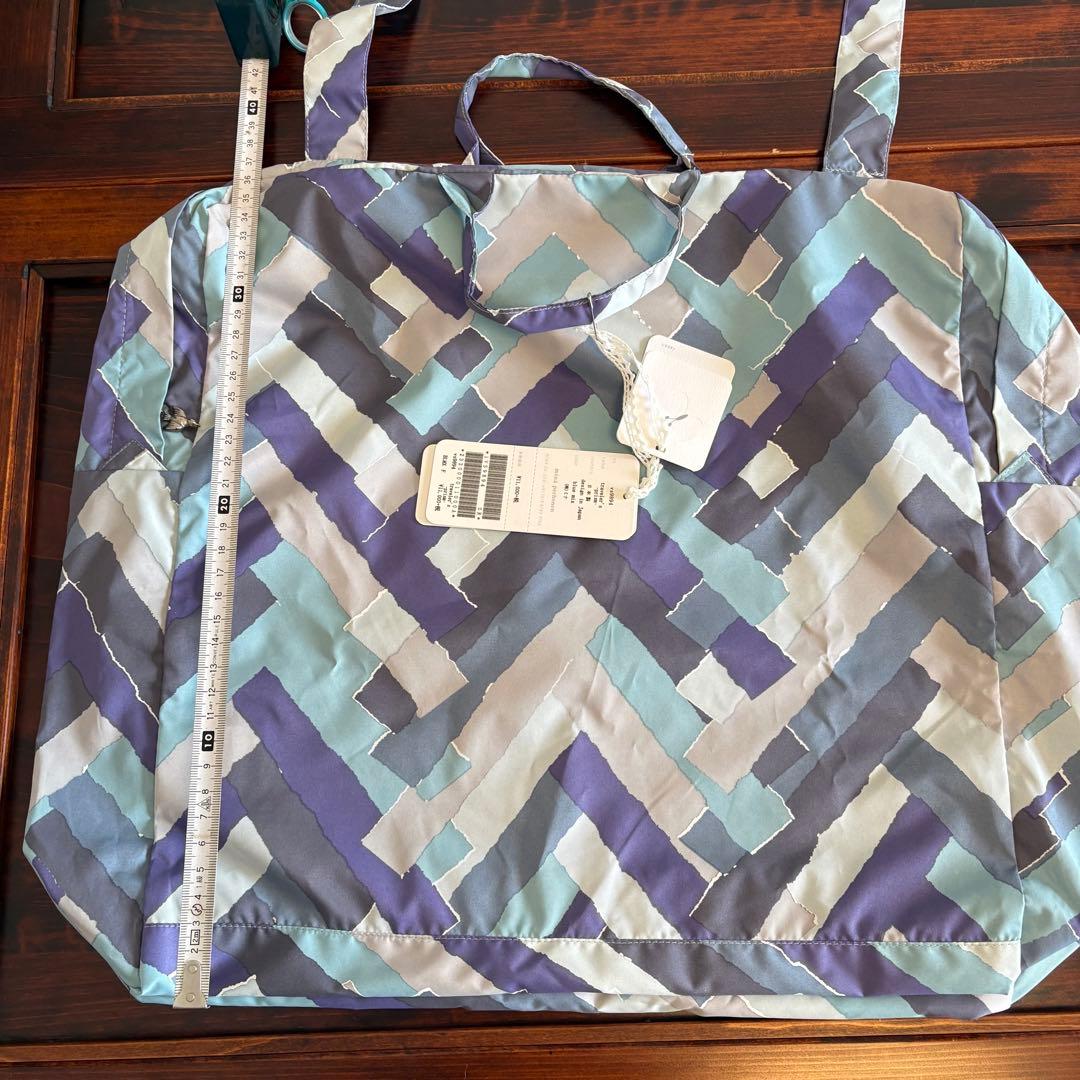 【訳あり】▪️トラベラーズバッグ ▪️prism blue mix▪️ミナペルホネン