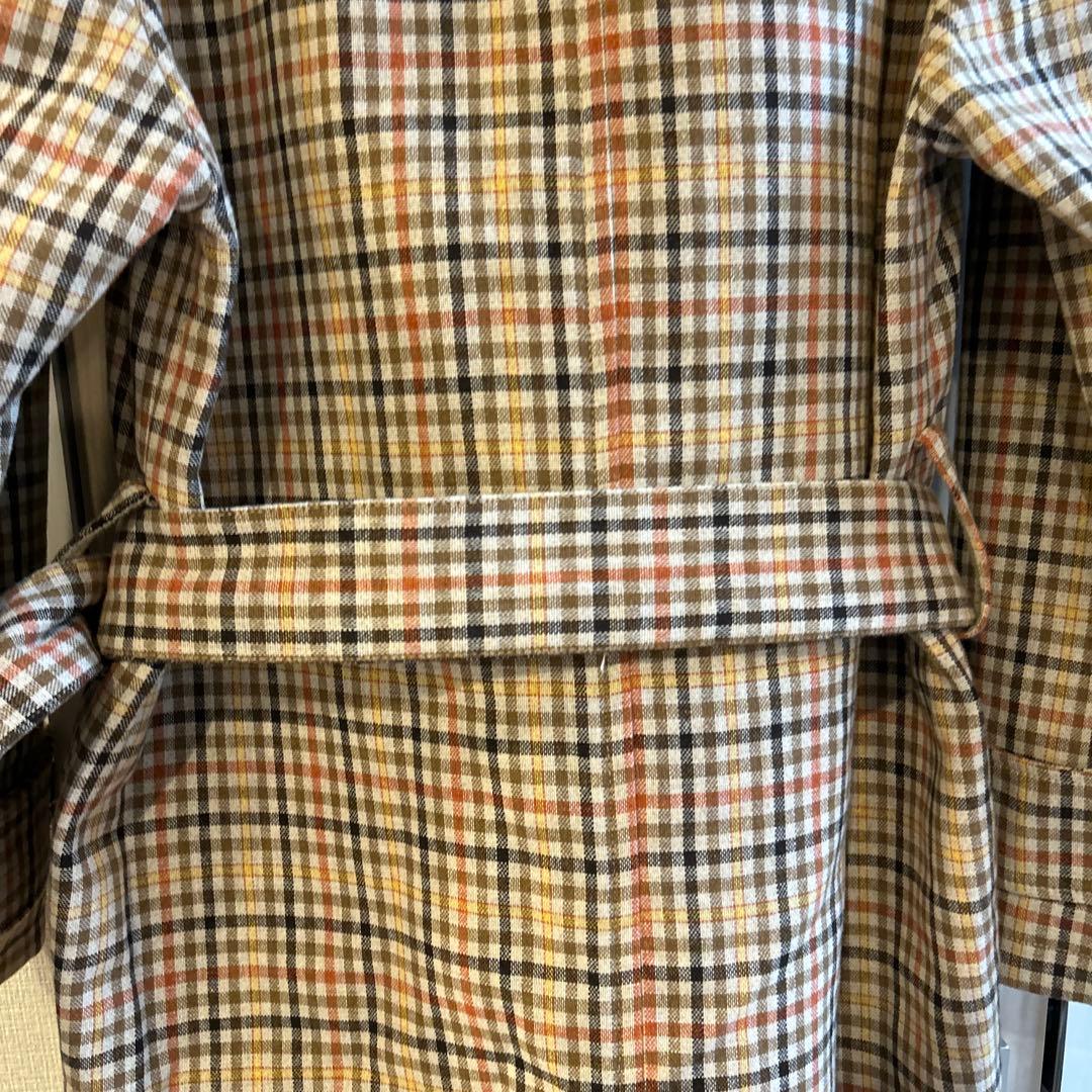 ZARA HARRY LAMBERTトレンチコート チェック　S 定価約4万円