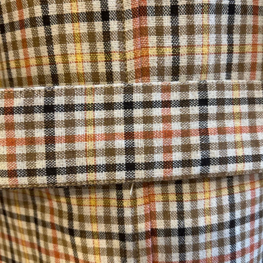 ZARA HARRY LAMBERTトレンチコート チェック　S 定価約4万円