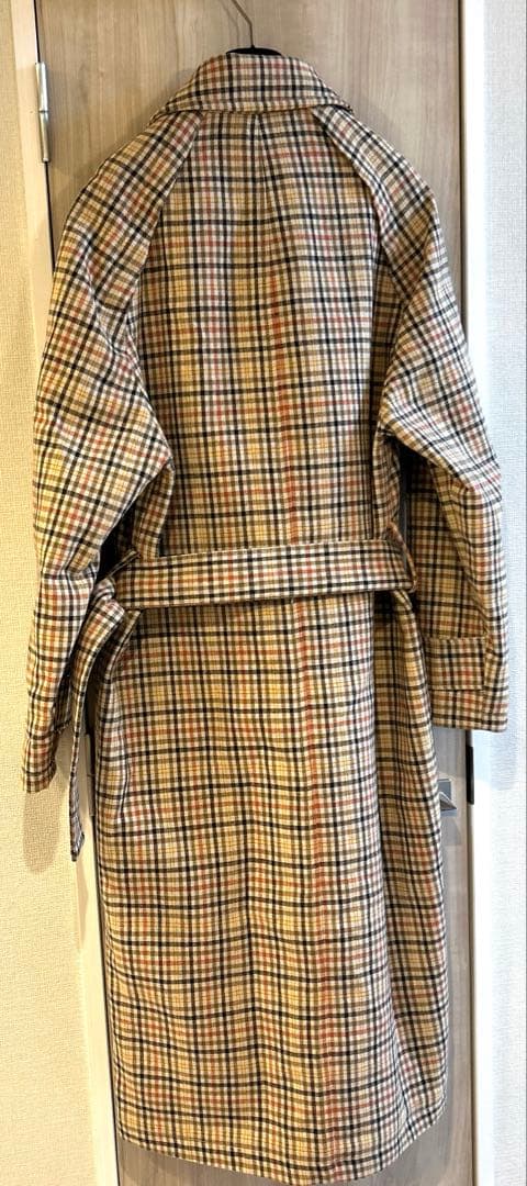 ZARA HARRY LAMBERTトレンチコート チェック　S 定価約4万円