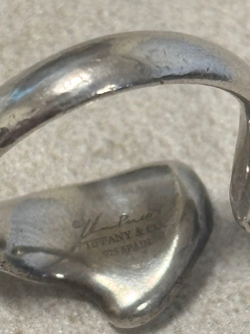 Tiffany & Co. ハート型リング 925 11号