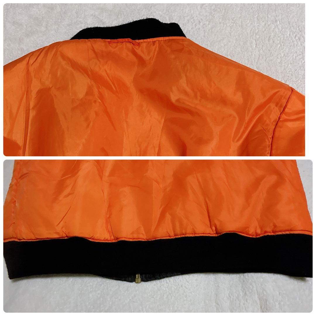 大きいサイズ　ROTHCO MA-1 フライトジャケット　5XL(6L) 黒