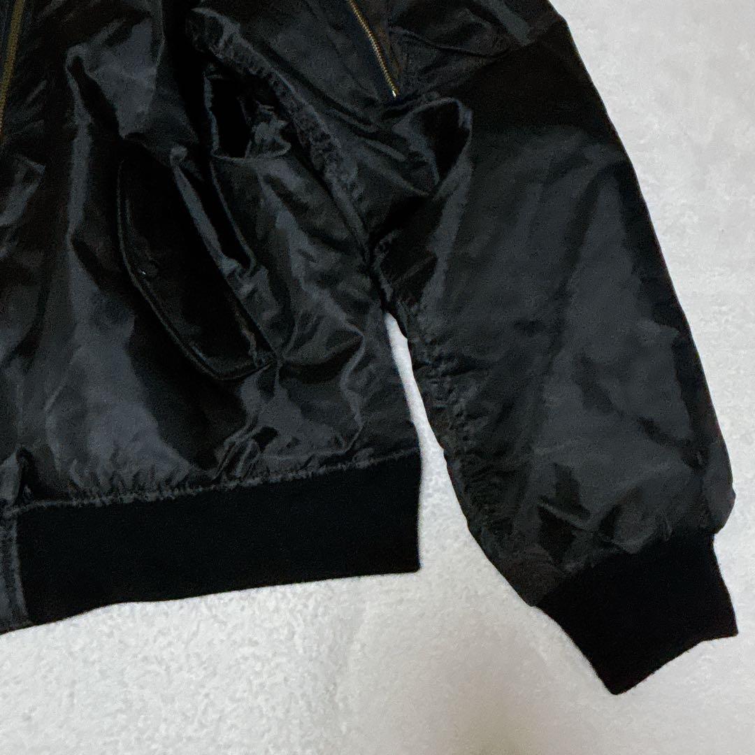 大きいサイズ　ROTHCO MA-1 フライトジャケット　5XL(6L) 黒