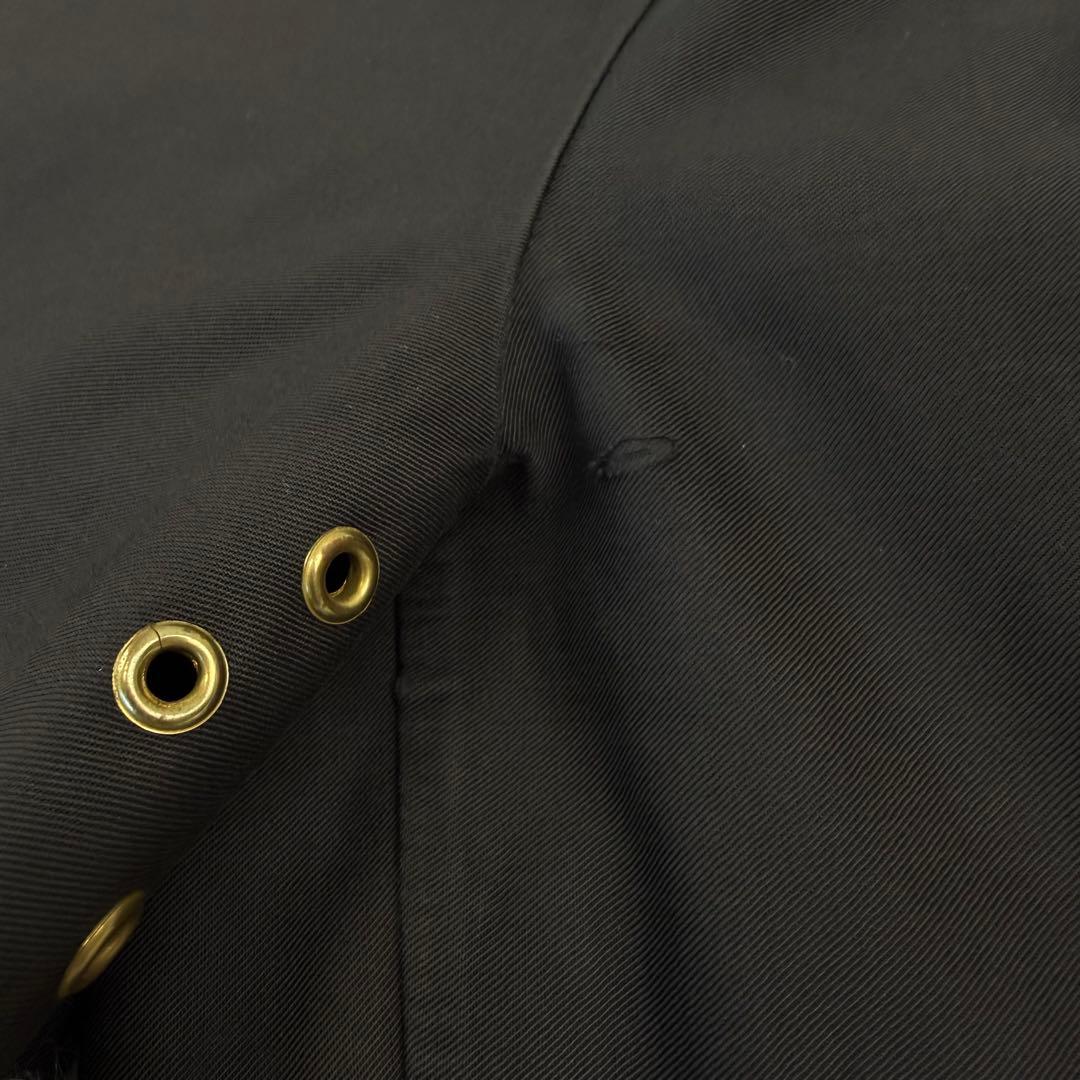 マッキントッシュ ゴム引きコート ウールライナー ステンカラーコート 黒 38