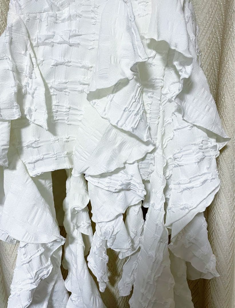 【タグ付き難あり】☆Melt the lady フルールキャミドレス☆白