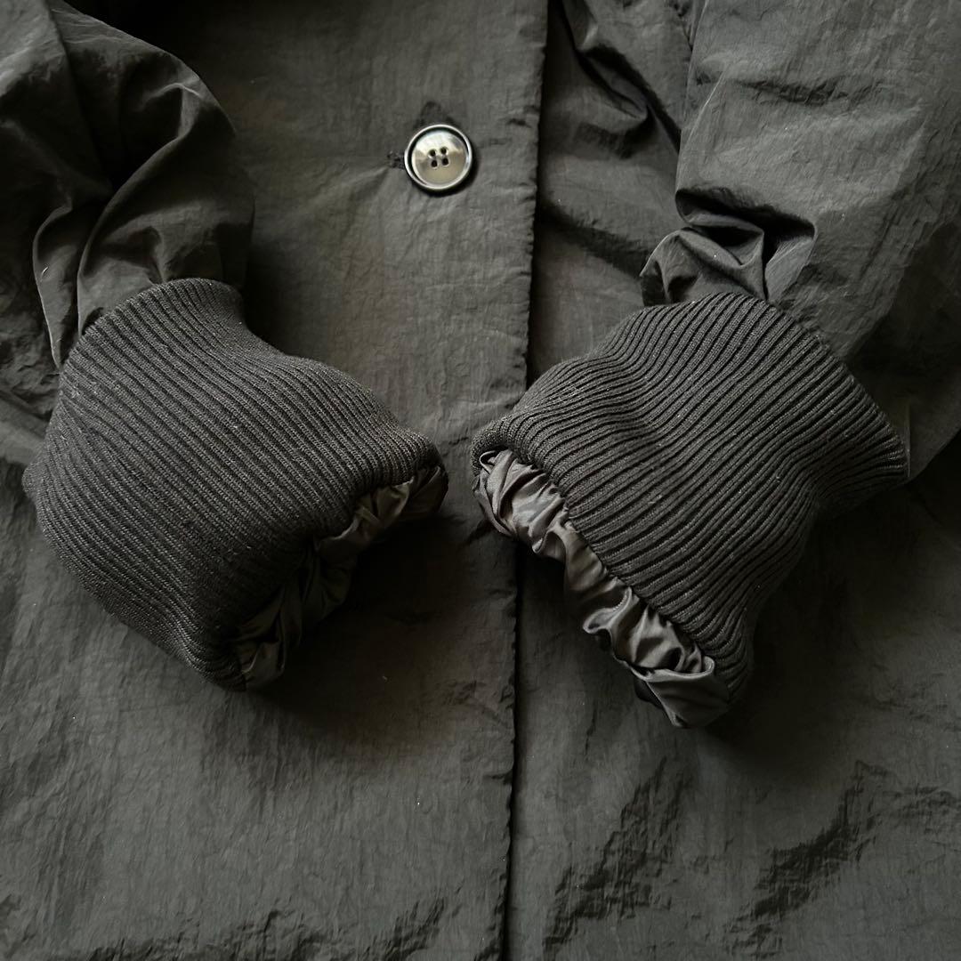 美品✨AUNT MARIES 3WAY 軽量 ロング中綿オーバーサイズコート 黒