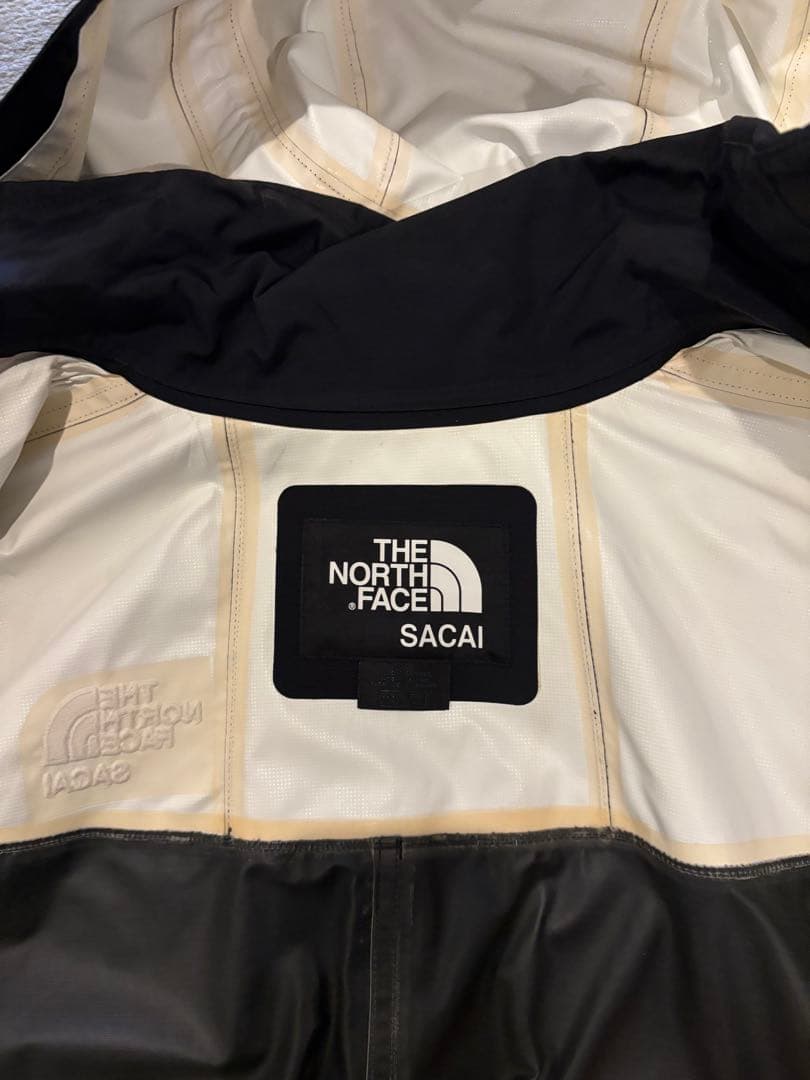 Sacai North Face ロングコート Black