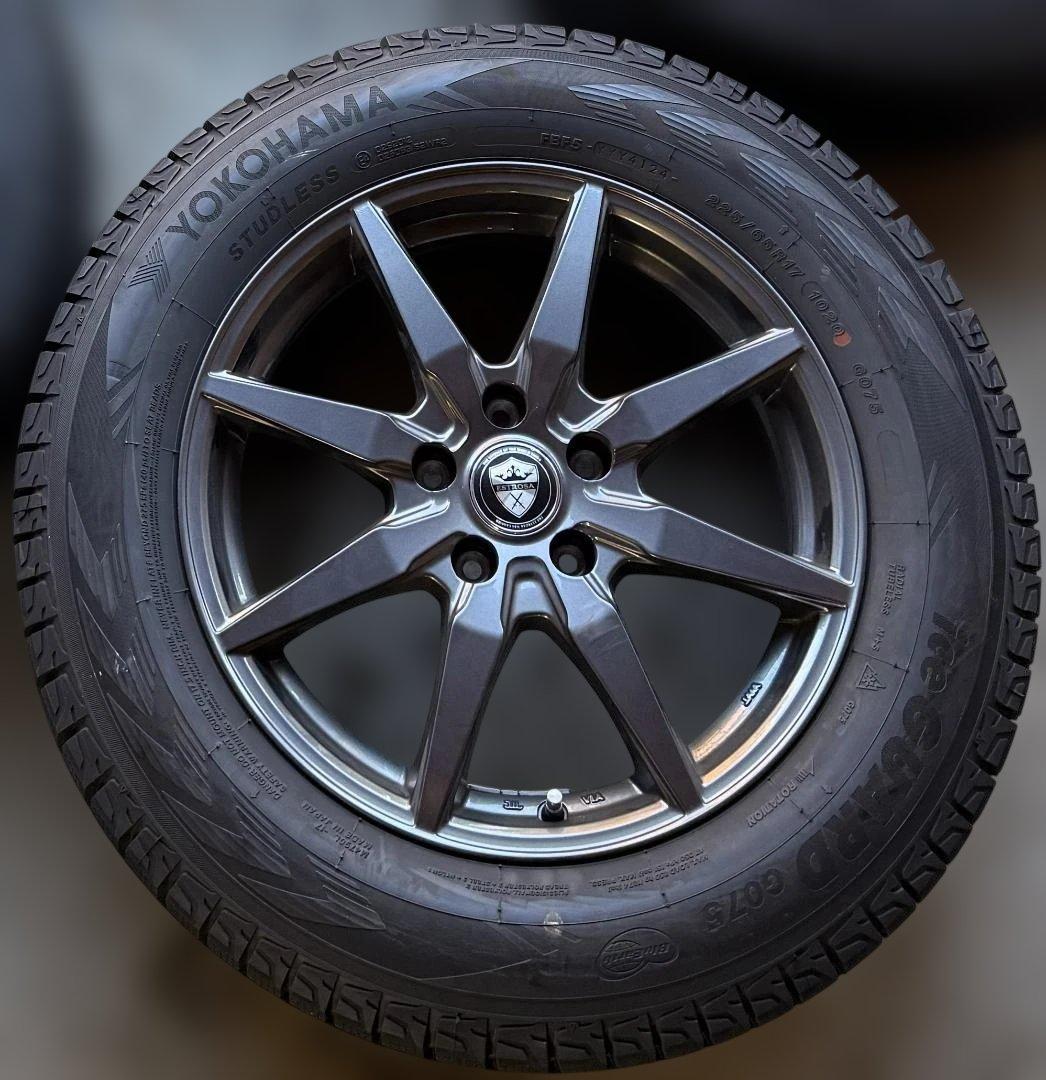 KKヨコハマiceGUARD G075 225/65R174本タイヤのみ）