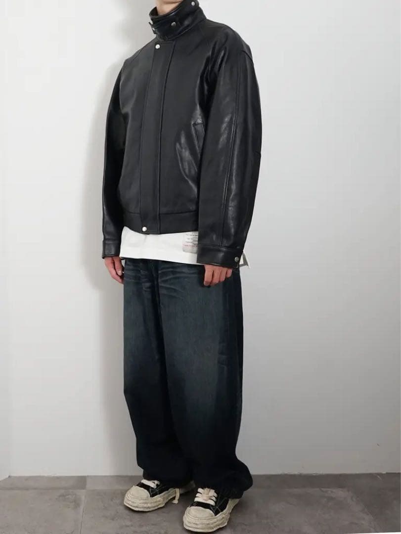 ジャケット・アウター UNIVERSAL PRODUCTS LEATHER DRIZZLER JKT