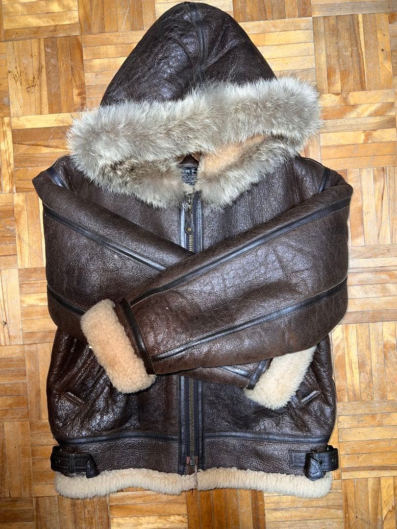 FEDELESS MILITARY INC B-3ジャケット 本革