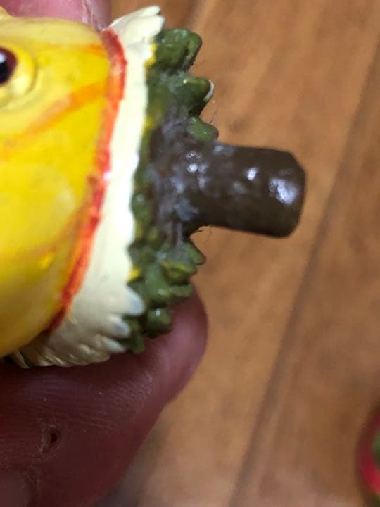 タイアジアン雑貨　エレファントパレード　象　置物　ドリアン　ドラゴンフルーツ