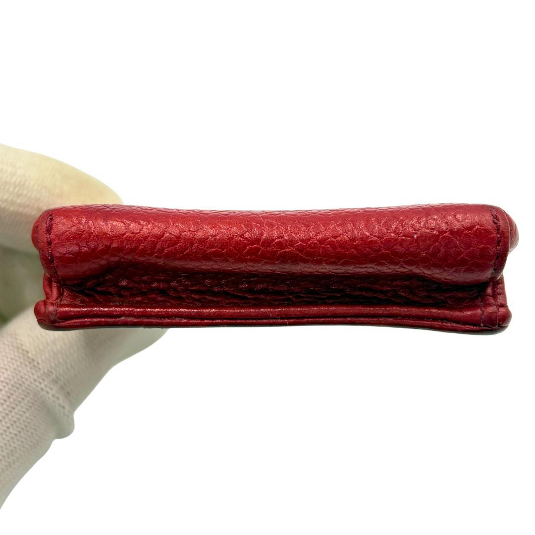 CHANEL 　シャネル　レザー　タバコケース　ヴィンテージ　ボルドー