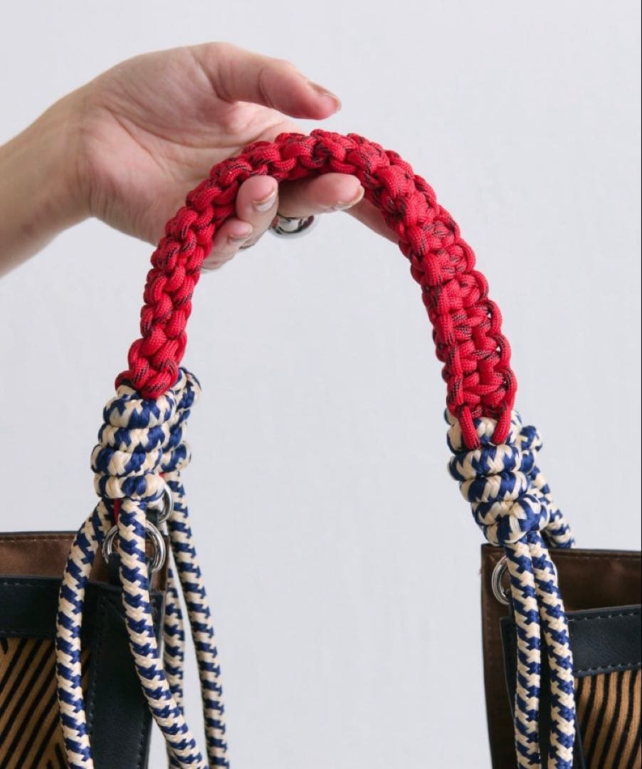 新品未使用☆イアパピヨネ☆ MTAミックストートバッグ ＜A4サイズ対応＞