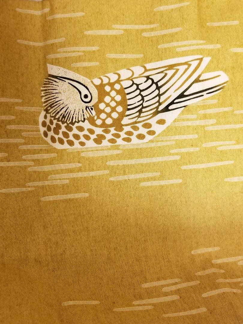 人間国宝作:友禅染タペストリー