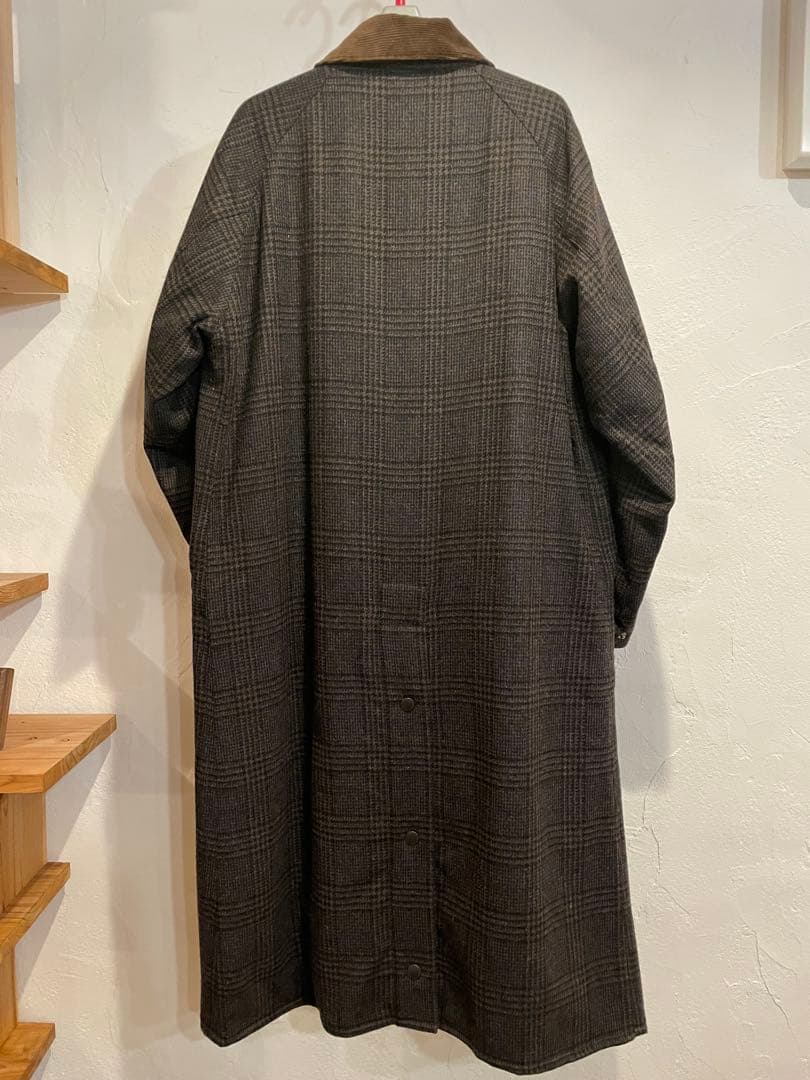 Barbour オーバーサイズバーレー　サイズ38 チェック柄