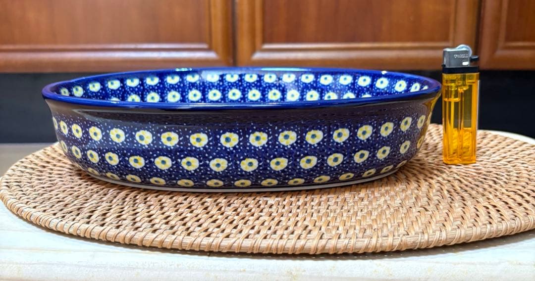 新品　ポーリッシュポタリー　ツェラミカ製　大皿