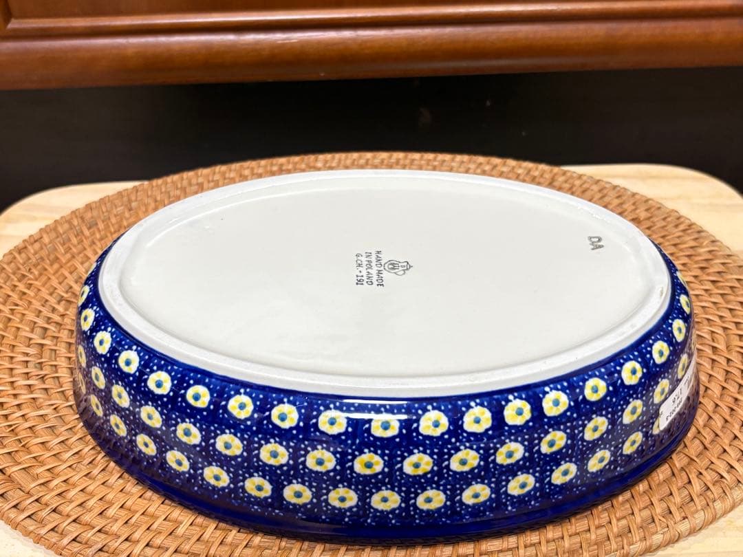 新品　ポーリッシュポタリー　ツェラミカ製　大皿