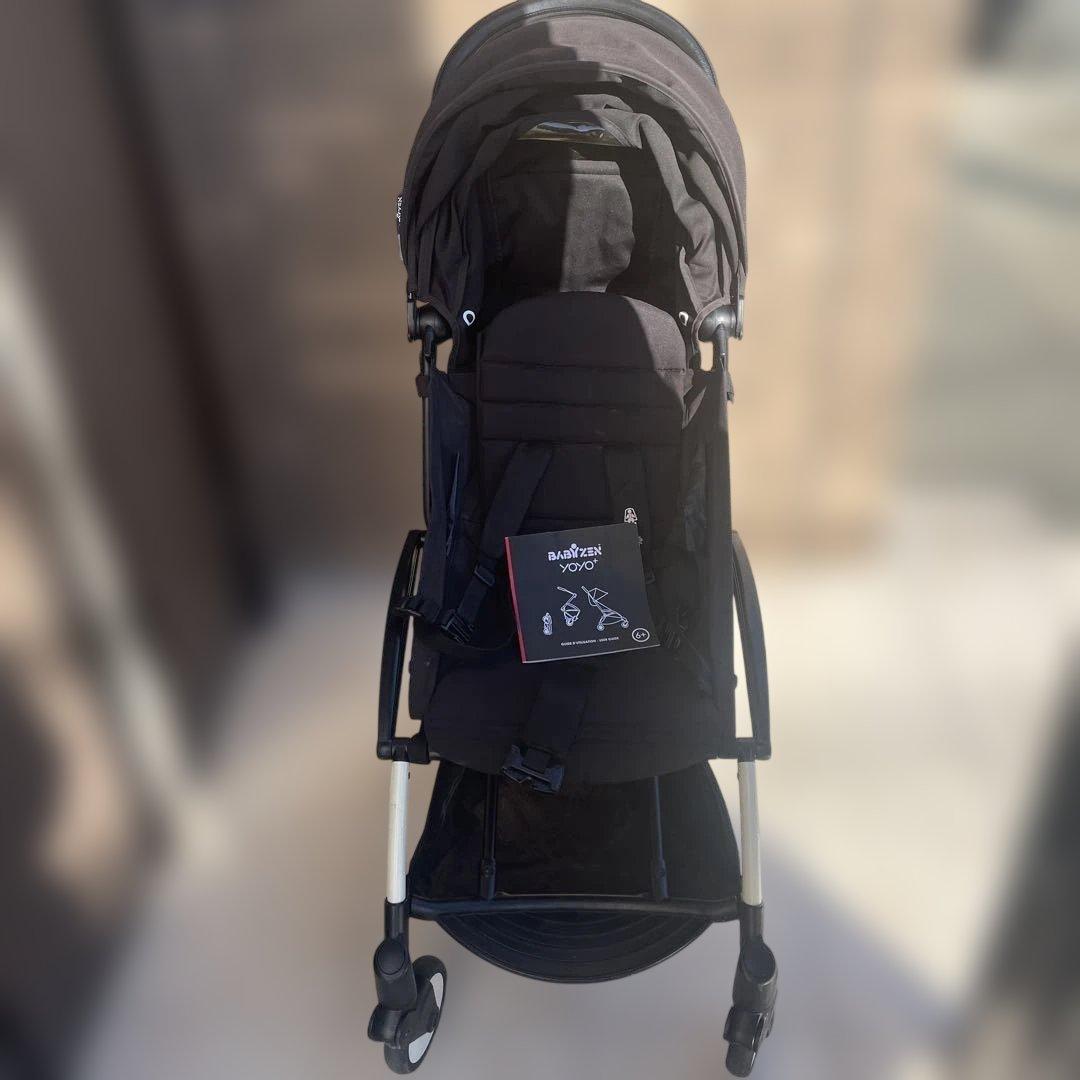 Babyzen yoyo＋ブラック ベビーカー 取扱説明書付き