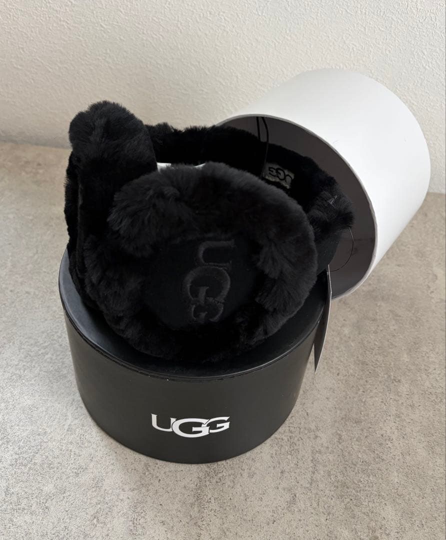 UGG イヤーマフ 耳あて ブラック 黒