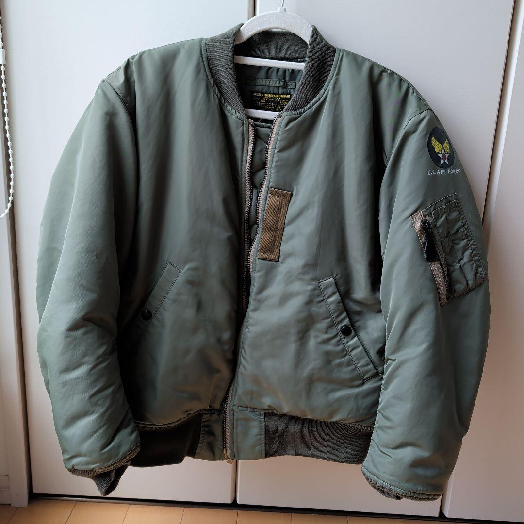 U.S. AIR FORCE MA-1 フライトジャケット Lサイズ