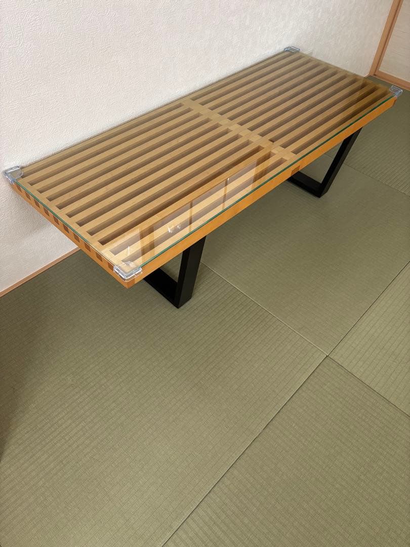 ジョージネルソン プラットフォームベンチ リプロダクト　センターテーブル引き取り