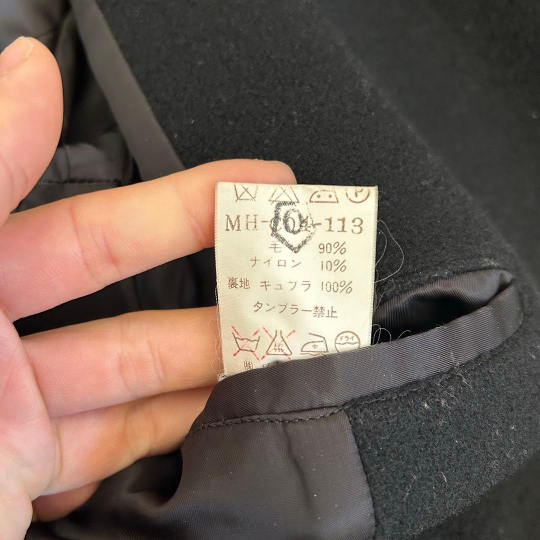 2004SS Y's for men ウール チェスター ロング コート M