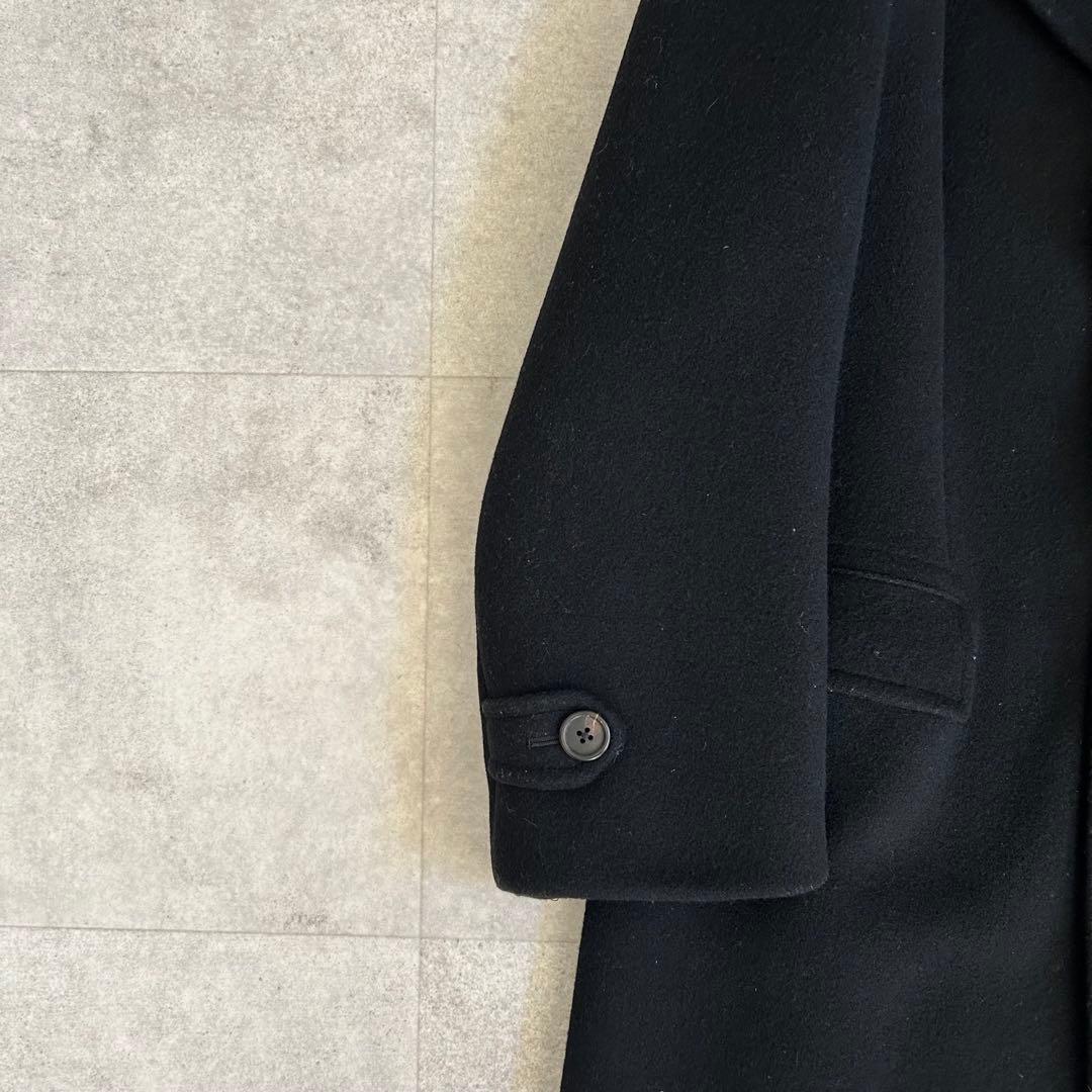 2004SS Y's for men ウール チェスター ロング コート M