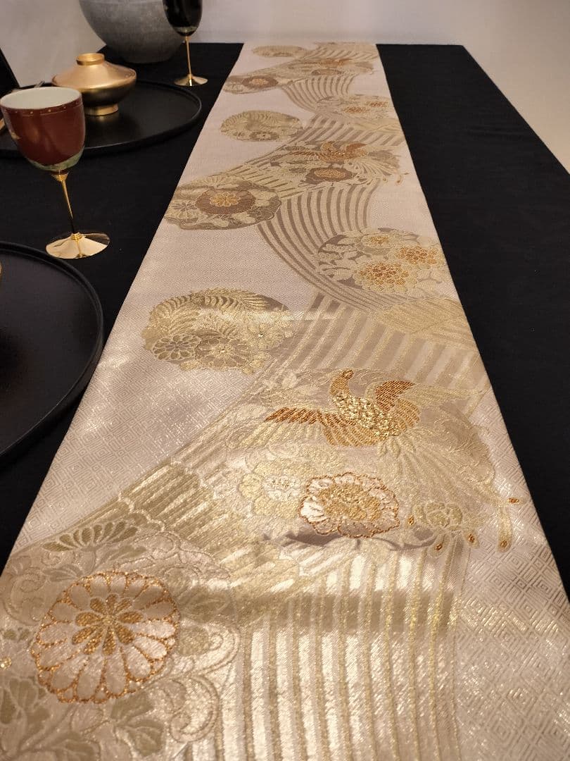 kairorisuA684★逸品‼️豪華刺繍‼️ひな祭り‼️正絹2m9cm