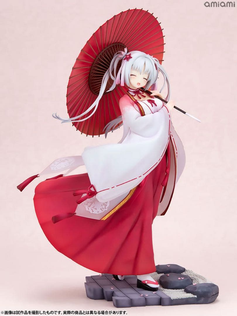 【未開封】ゆずソフト　千恋＊万花　朝武芳乃　フィギュア　あみあみ限定版