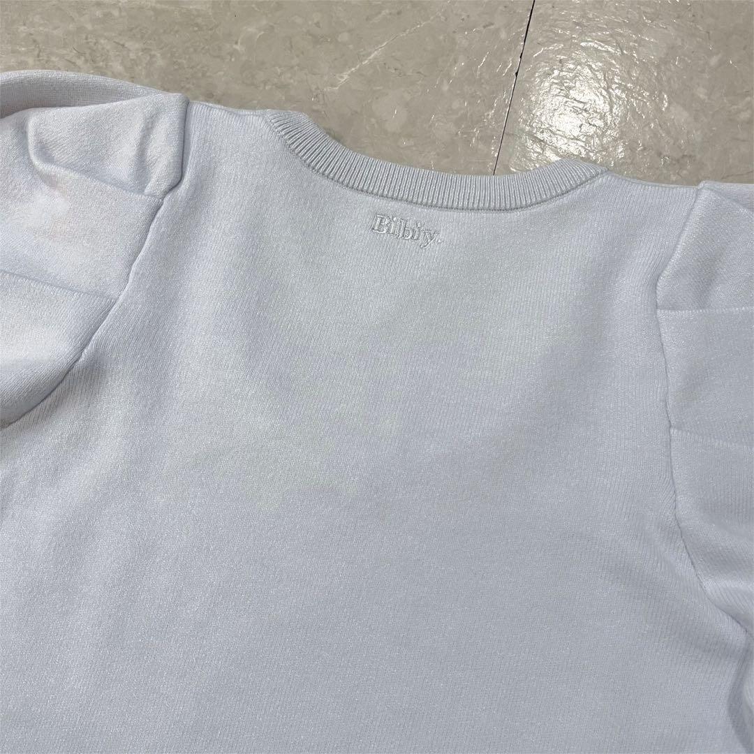 【新品未使用】Bibiy. パフスリーブニット