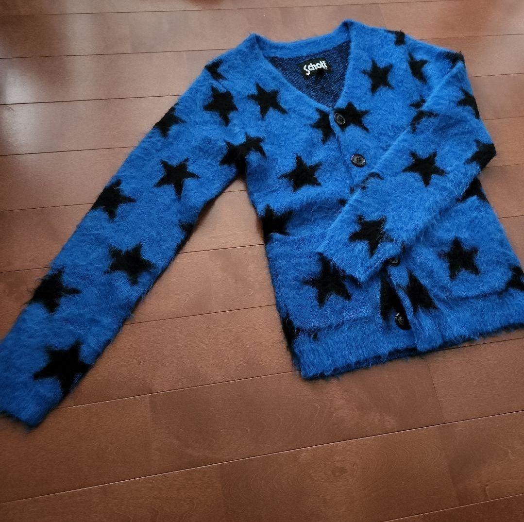 お*ぎ様 schott スタードットカーディガン