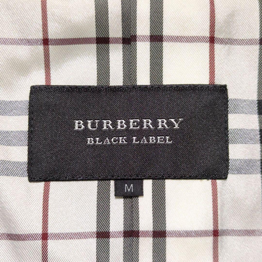 BURBERRY BLACK LABEL♦銀ボタン ノバチェック ジャケット M