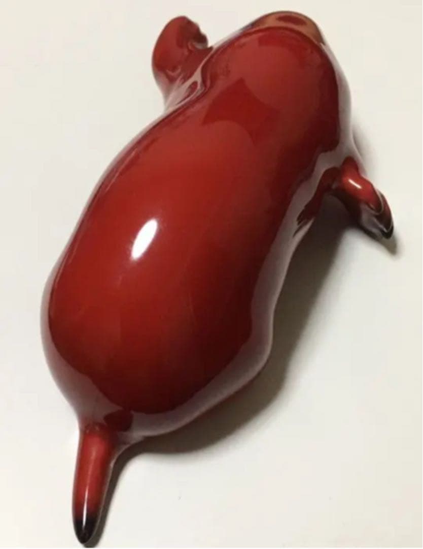 ボーンチャイナ　ノリタケのフィギュリン　もぐら