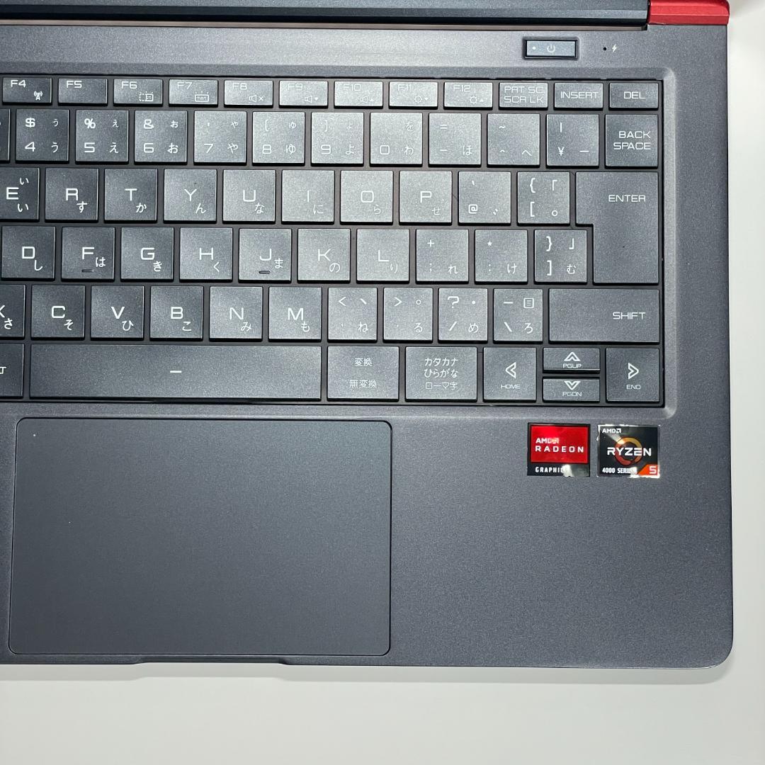 ★美品★ Mouse X4-R5 Ryzen5 ノートPC バッテリー◎ SSD