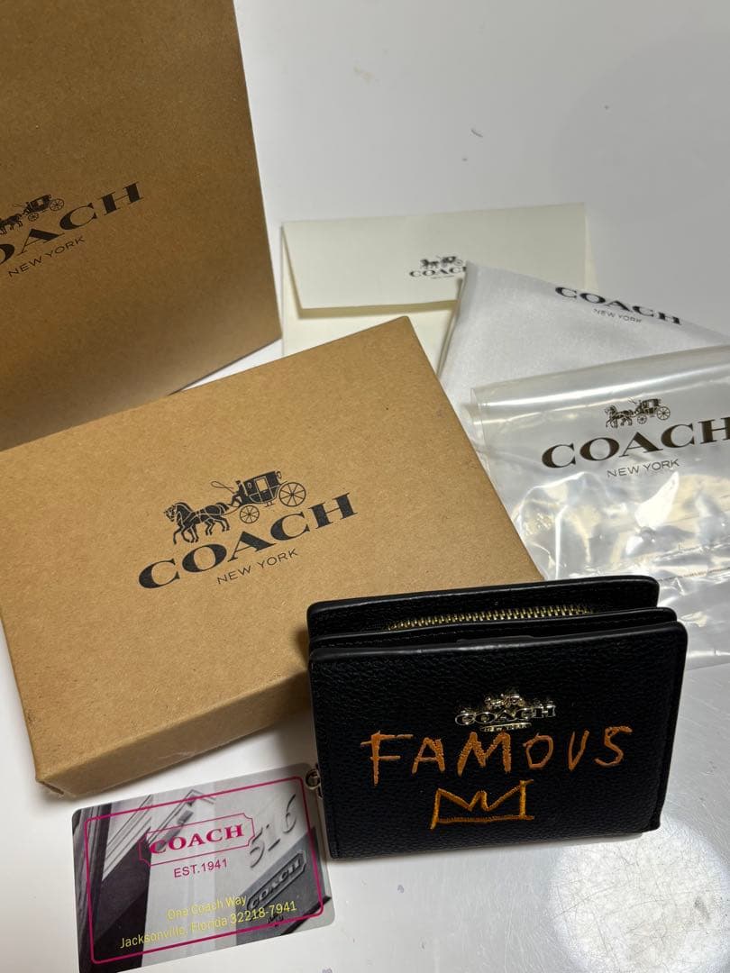 COACH 財布 バスキアコラボ