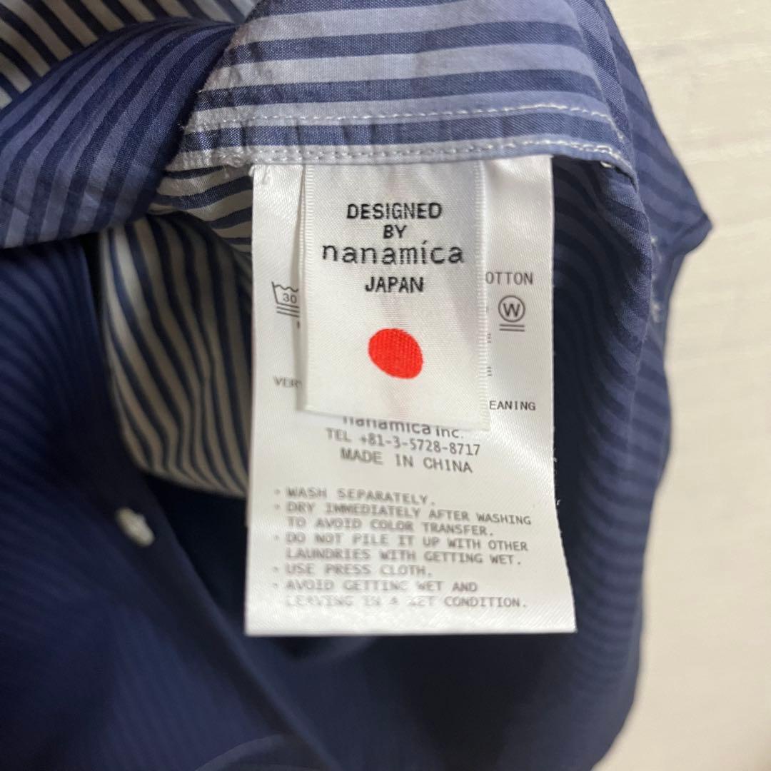 Nanamica ナナミカ　Regular Collar Wind Shirt