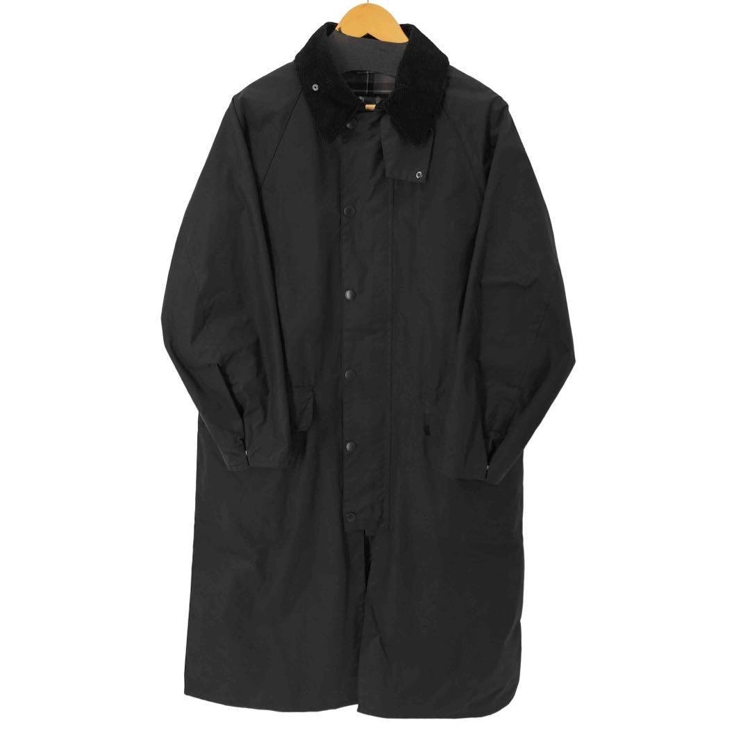 バブアー Barbour BURGHLEY wax 36 ブラック