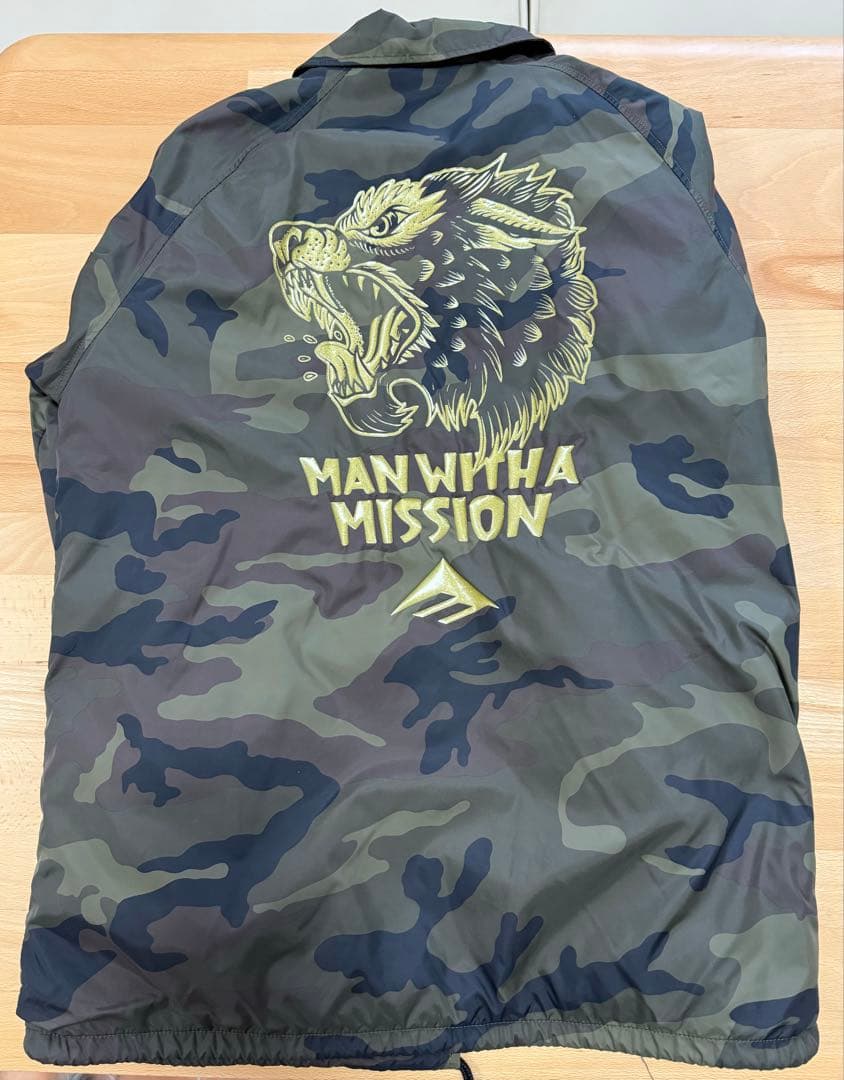 Tomマンウィズ★エメリカコラボコーチジャケット