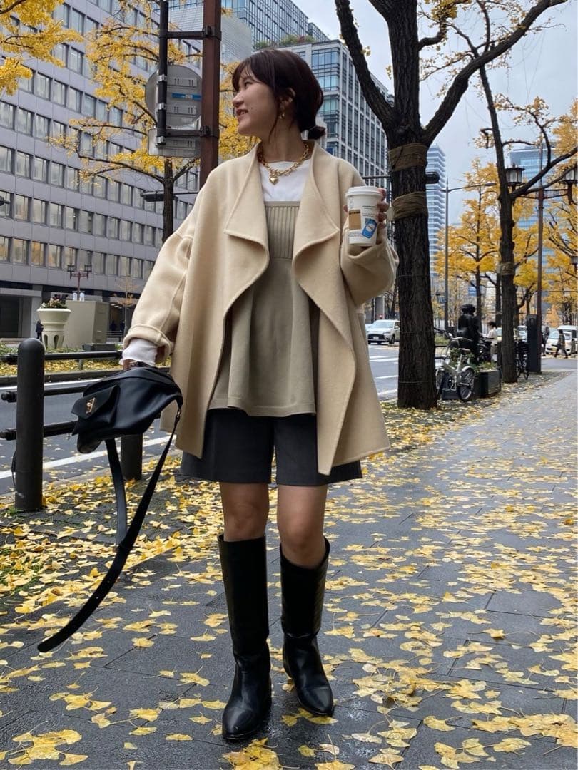 doudou 『毎年大人気！』ハンドメイドミドル丈コート