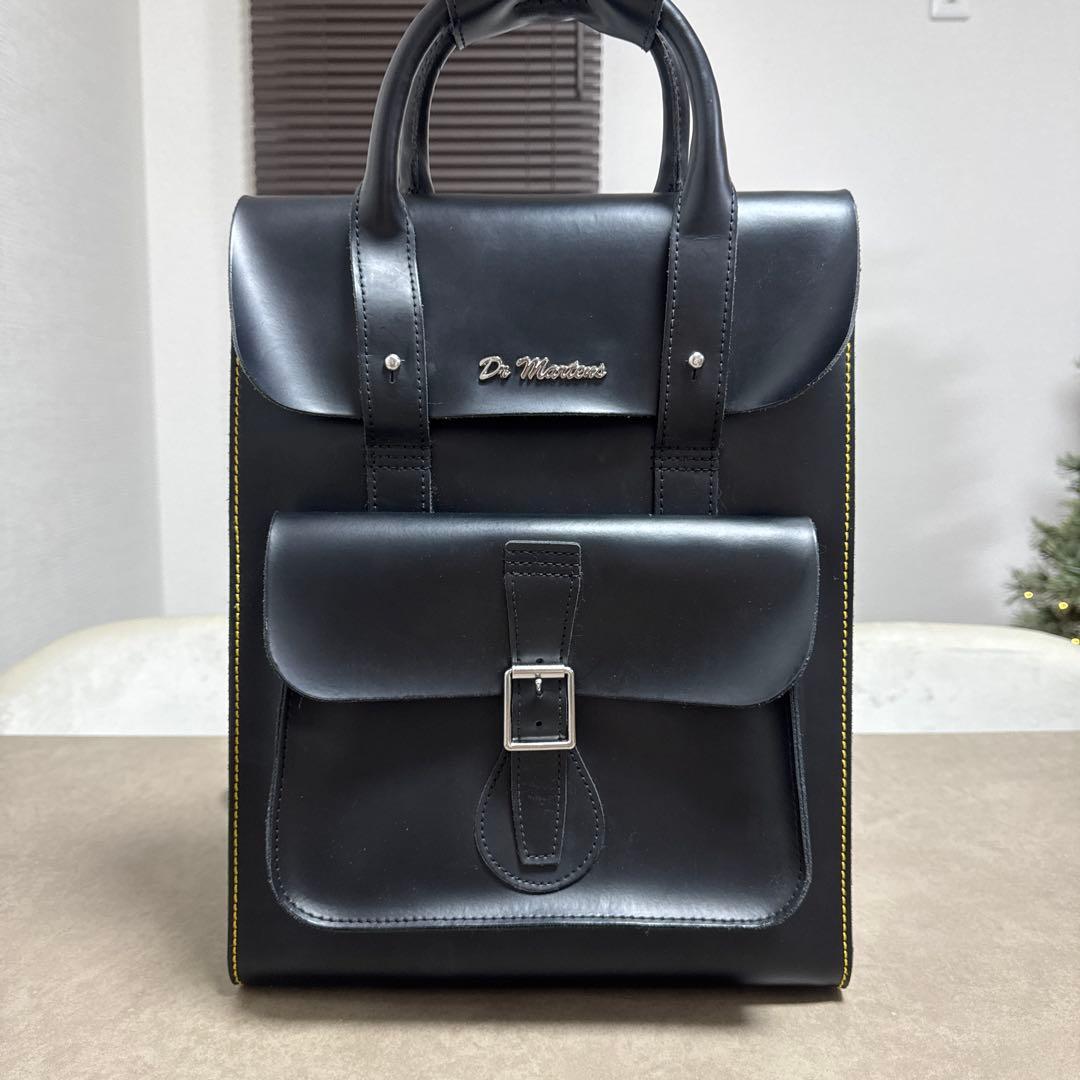 【限定特価/美品】Dr. Martens ブラック　レザーリュック