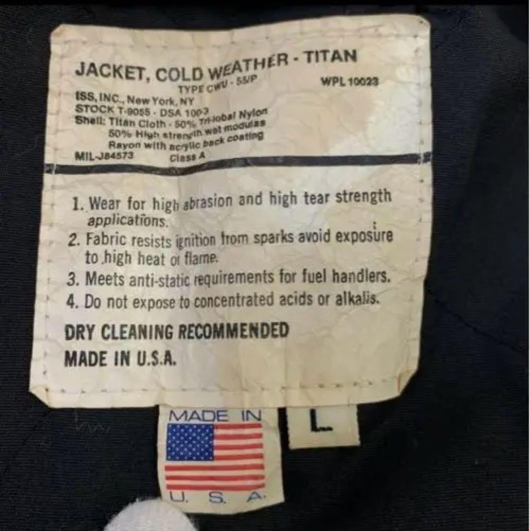 スピワック CWU-55/P タイタンクロス ブラック L 90s USA