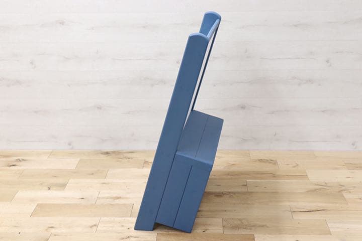 GMEK179○ハンドメイド シャビーシック マガジンラック 本棚 ハンドペイン