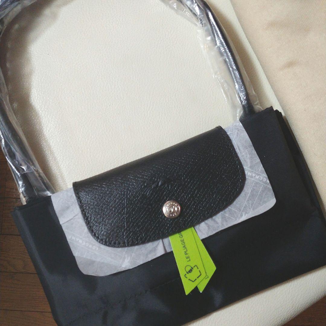 LONGCHAMP プリアージュ®️グリーン トートバッグ L ブラック